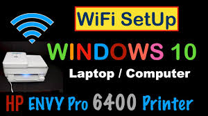 Once connected, you can also share the printer on your home network, allowing other computers in your house to print from it even. Hp Envy Pro 6400 Wifi Setup Windows 10 Laptop Computer Wireless Scanning Review Youtube