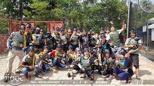 Grab your friends, book a party and get ready to have a bla. The Team Before Getting On Field Picture Of Mudtrekkerz Paintball Park Shah Alam Tripadvisor