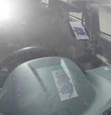 Why do windshield chips occur? Diy Repair Windshield Chip Crack Page 2 Team Bhp