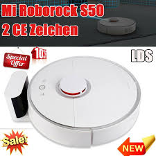 Roborock S50 Robot Aspirateur Smart Vacuum Cleaner Balayage Et Vadrouille 2 En 1 Aspirateur Nettoyage Menage