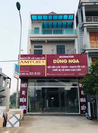 Làm biển quảng cáo tại vĩnh phúc - Showroom Dũng Nga Gạch ốp lát AMYGRES  tại Lập Thạch Vĩnh Phúc - Quảng cáo Minh Sang