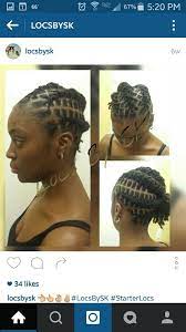 Starter Loc Style Natural Hair Styles Locs Hairstyles Hair Styles