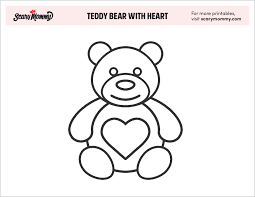 For boys and girls, kids and adults, teenagers and toddlers, preschoolers and older kids at school. Free Teddy Bear Coloring Pages For Kids Who Need A Little Extra Comfort
