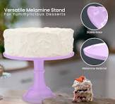 Melamine Cake Stand Purple ( 11 inches)