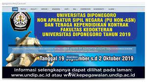 Lowongan kerja, lowongan kerja 2021, lowongan kerja terbaru edit. Universitas Diponegoro Buka Lowongan Kerja Formasi Dosen Hingga Teknisi Laboratorium Tribunnews Com Mobile