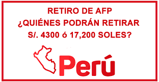 Y tomar buenas decisiones sobre tu afp, también. Retiro De Afp Quienes Podran Retirar S 4 300 O 17 200 Soles