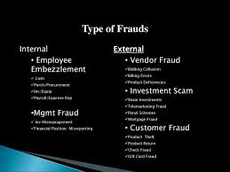 The statutory maximum penalty is 20 years in prison to be followed by up to three years of supervised release. Fraud Facing Organizations Presented By Jim Marasco Cpa Cff Cfe Cia Ppt Download