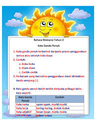 Jiran saya membela seekor arnab bernama putih. Kata Ganda Tahun 2