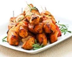 Brochettes De Poulet Au Romarin Recette Poulet Au Romarin Brochette Poulet Brochette