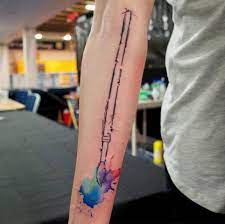 Maybe you would like to learn more about one of these? Artistic Paint Brush Tattoo Designs