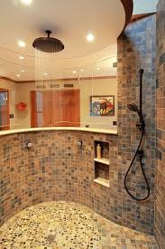 As luxe as this shower remodel may seem, homeowner and unexpected elegance design blogger, angela, calls it a budget makeover. 50 Images Of Astounding Bathroom Open Shower Design Hausratversicherungkosten