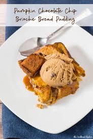 Add the pumpkin bread batter as the first layer in your loaf pan. Pumpkin Chocolate Chip Brioche Bread Pudding By The Redhead Baker