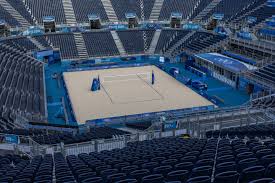 The indoor volleyball competition takes place at ariake arena in ariake , and the beach volleyball tournament at shiokaze park , 1 2 in the temporary. Nbc Foresaw Need To Emphasize The Sounds Of The Olympics The Boston Globe