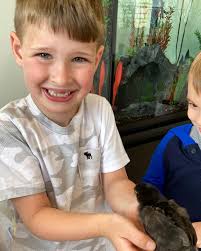 Our April spotlight of the month is The Montfort Family! ❤️ Hello! We are  the Monfort family of 5 (Jaxon-8, Bryson-5, & Madison- 9 months) plus our  french bulldog, Calvin. Bryson joined