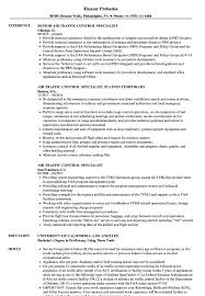 Air Traffic Control Specialist Resume Samples Velvet Jobs
