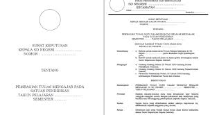 Pengangkatan operator madrasah tahun anggaran 2017/2018 kepala madras. Contoh Sk Pembagian Tugas Guru Sk Kbm Wahyu Setiyono