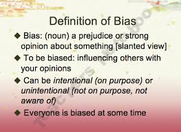 Understanding And Identifying Bias Powerpoint Notes And Activity Middle School Reading Understanding School Reading