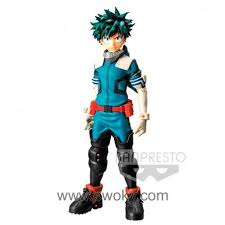 Https Www Ewoky Com Es 86643 Figura Grandista Izuku Midoriya My Hero Academia 25cm Banpresto Tienda Friki Munecos Figu My Hero Academia My Hero Hero Costumes