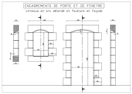 Les Encadrements Encadrement Feuillure Encadrements De Portes