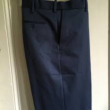 Men S Croft Barrow Blue Classic Fit Dress Pants