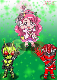 precure x kamen rider x super sentai x ultraman おしゃれまとめの人気アイデア pinterest naomi honeyworks イラスト スーパーヒーロー アニメキャラ