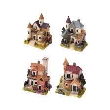 Find new cottage furniture & decor for your home at joss & main. Yardwe Miniature Fairy Garden Mini Stone House Ornament Plant Cottage House Resin Decoration For Garden Outdoor Home Decor 1 Set Including 4 Pieces Buy Online In Albania At Desertcart
