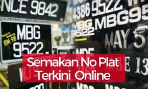 Atau mungkin memilih nombor pendaftaran yang mempunyai maksud tertentu bagi diri anda? Semakan Online Nombor Plat Pendaftaran Kenderaan Terkini Semakan Online 2021