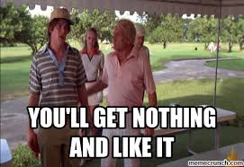 My yo sister just mass texted the family her Christmas list and my dad  responded with this screen grab from his all time favorite movie - Meme Guy