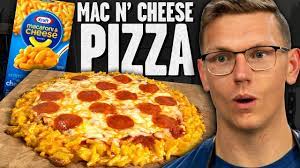Mix in cheese sauce thoroughly. Mac And Cheese Pizza Recipe Youtube