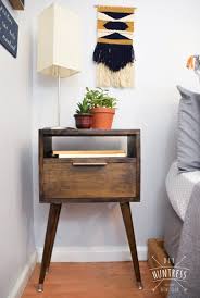 Diy Huntress Retro Side Table 8 Retro Side Table Side Tables Bedroom Diy Diy Side Table