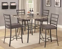 Traditional brown counter height 5 piece dining room set round table chairs iacb. 10 Plus Unique Bar Height Pub Table In 2020 Kitchen Table Settings Bar Height Dining Table Counter Height Dining Table