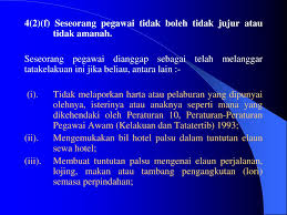 Antara peraturan dan arahan termasuk: Ppt Di Taklimat Pengurusan Tatatertib Powerpoint Presentation Free Download Id 1308460