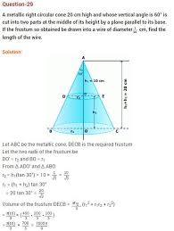 Ncert Solutions For Class 10 Maths Chapter 13 Surface Areas And Volumes Ex 13 4 Q 5 1 Ncertsolutio Maths Algebra Formulas Maths Solutions Basic Math Skills