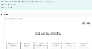 If we plug r, f, and room temperature (298.15 k) for t into the equation relating standard cell potential and the equilibrium constant, we arrive at an equation that relates e∘cell to (0.0257 v/n)logkeq. Solved What Do The Symbols Dg Dh D So R T And K S Chegg Com