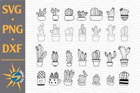Free Free 321 Cactus Outline Svg SVG PNG EPS DXF File