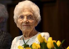 Centenarian says 'wonderful family' secret to turning 110