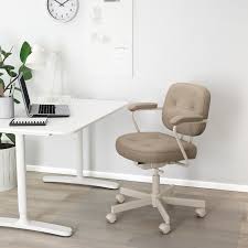 Alefjall Drehstuhl Grann Beige Ikea Osterreich Home Office Chairs Office Chair Chair