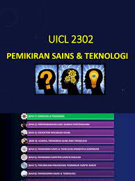 Teknologi dalam kehidupan norma baharuuicl 2302: Pemikiran Sains Dan Teknologi Gak Patii