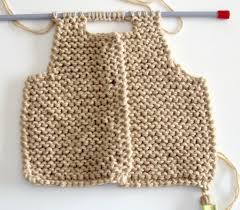 Easy Vest Free Knitting Pattern Newborn To 2 Years Oh La Lana