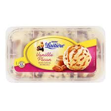 La Laitiere Creme Glacee Vanille Pecan Sauce Caramel Beurre Sale 750ml