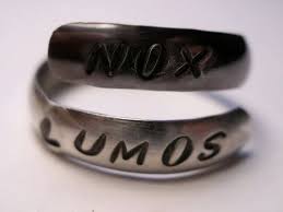 Lights On Lights Off Harry Potter Ring Harry Potter Lumos Potter