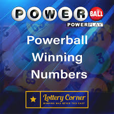 Powerball Results Winning Lottery Numbers Lottery Corner