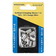 Everything is made up of atoms. Zareba Crimping Sleeves 1 2 Compatible With 14 1 2 To 15 1 2 Gauge Wire Pack Of 20 Htgcs1225 At Tractor Supply Co