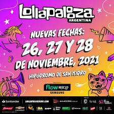 Lollapalooza has also featured visual arts, nonprofit organizations, and political organizations. Lollapalooza Argentina 2021 26 11 2021 3 Days San Isidro Argentina Concerts Metal Calendar