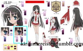 hidan no aria settei 緋弾のアリア 設定資料 カラー参考資料 bgイメージボードコピー lf trade settei hidannoaria conceptart character design colorful backgrounds anime