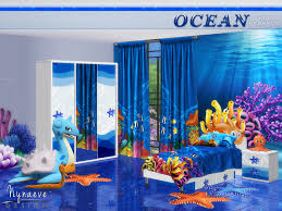 We have chosen various shades of blue for these ocean themed wallpaper designs. Nynaevedesign S Ocean Kids Bedroom