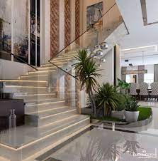 Maybe you would like to learn more about one of these? Villa Reception On Behance Luxury Homes Dream Houses House Designs Exterior Stairs Design