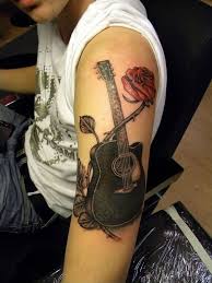 60 Rose Tattoos Best Ideas And Designs For 2021 Guitar Tattoo Design Tattoos For Guys Sleeve Tattoos