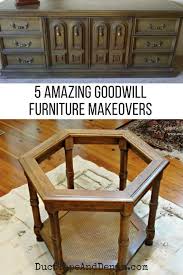 5 Amazing But Easy Goodwill Furniture Makeovers Goodwill Furniture Painting Old Furniture Furniture Makeover