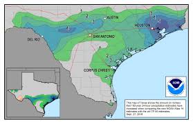 Noaa Updates Texas Rainfall Frequency Values National